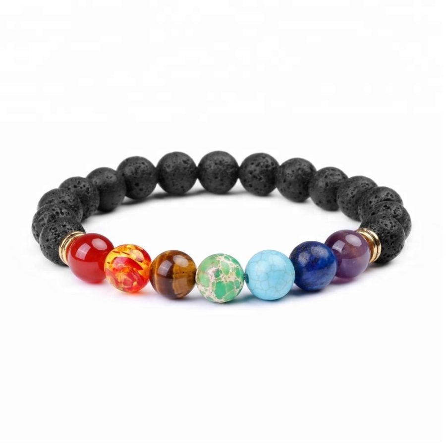 7 Chakra Java Bracelet - Abundance Spot